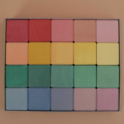 Rainbow Cube Set 20 Cubes