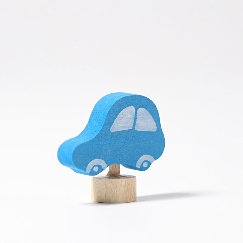 Decorative Figure Blue Car