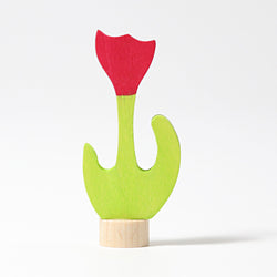 Decorative Figure Red Tulip