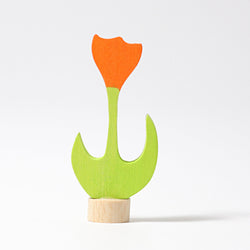 Decorative Figure Orange Tulip