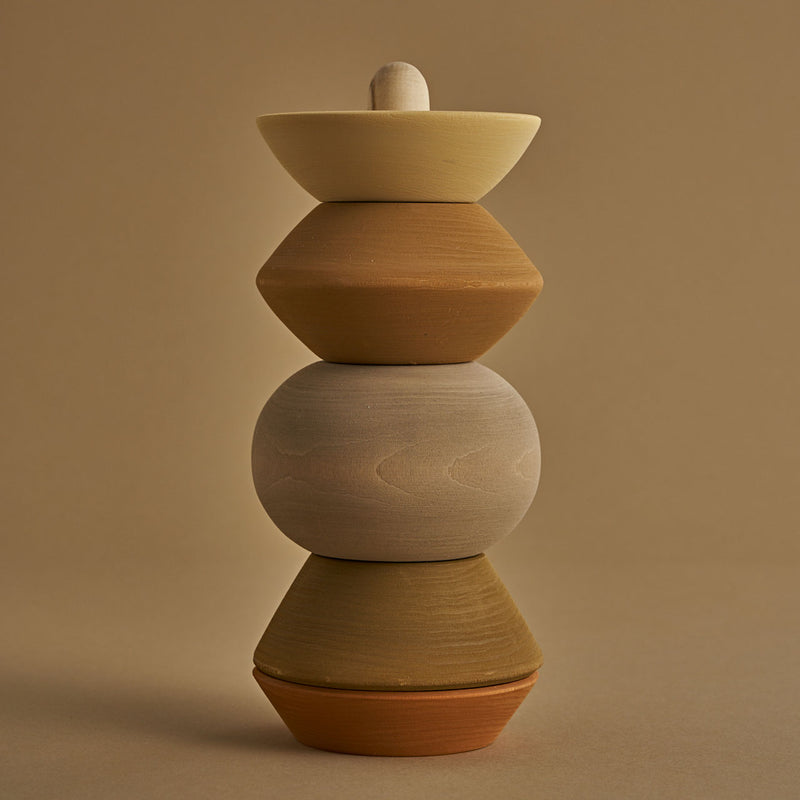 Stackable Ball Tower Big Ball Sculpture Stacking Tower | KEKA TOYS