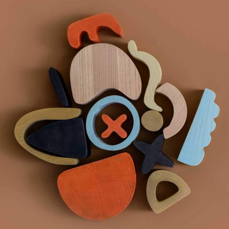 Abstract Art Building Blocks