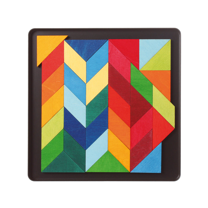 Magnetic Puzzle Square Indian, Grimm's, KEKA TOYS