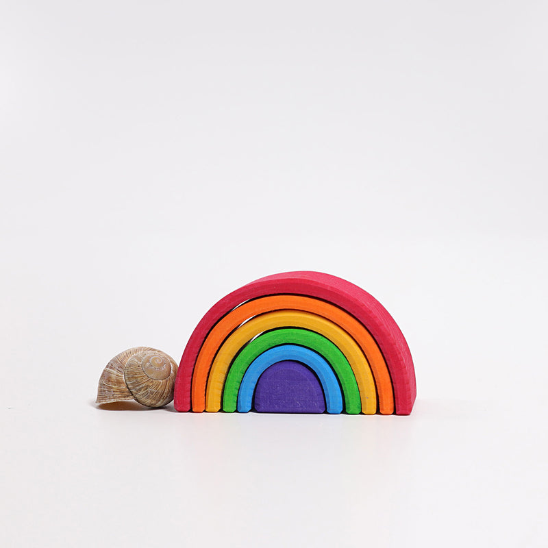 Cubotti Matrioska arcobaleno per bambini piccoli - Grimm's -   -  - Shop