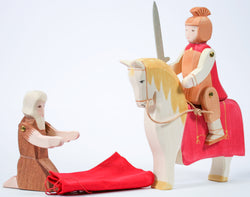 St. Martin, Horse + Beggar in Wooden Gift Box