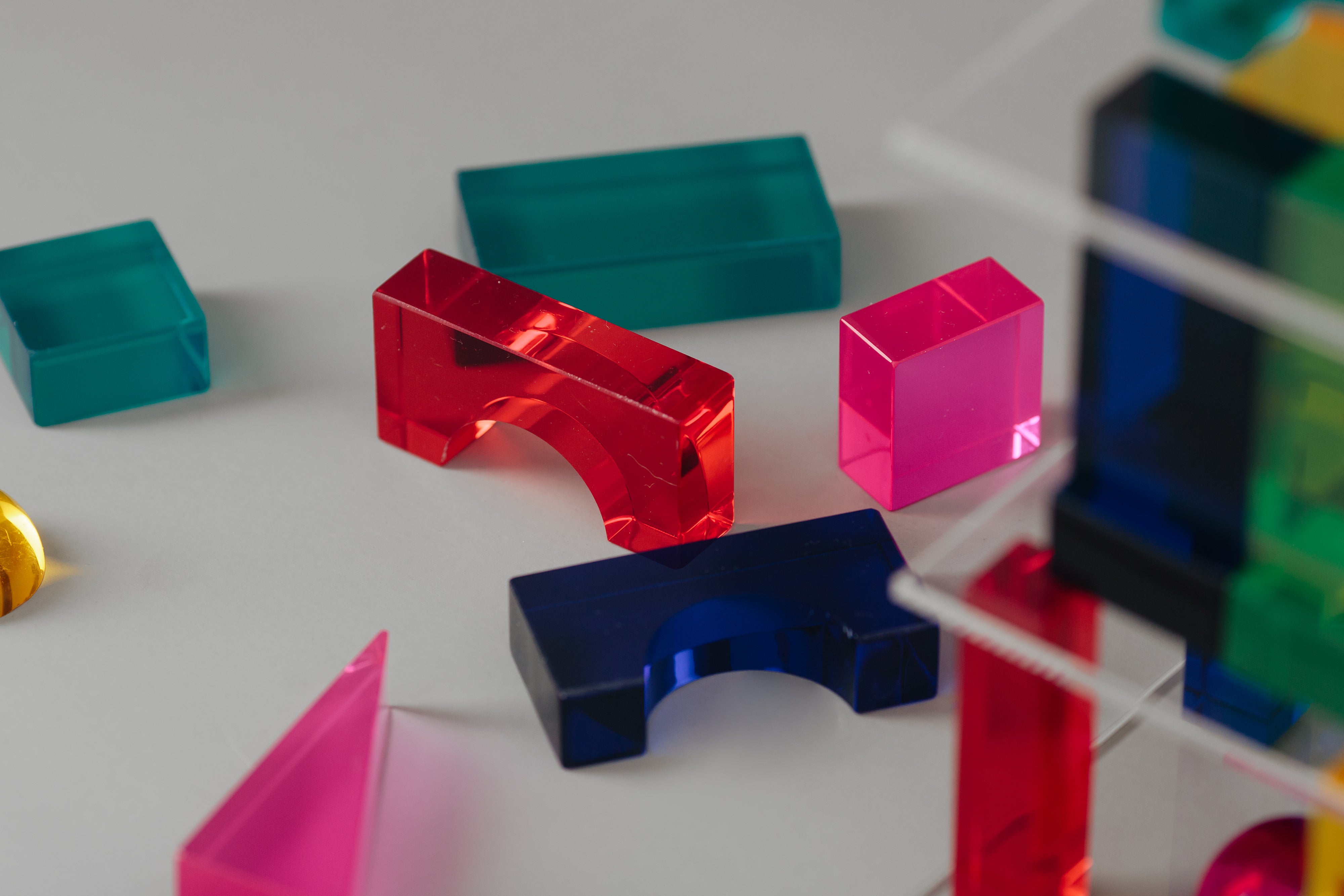Luxy Luminescent Building Blocks Colour in Carton | KEKA TOYS