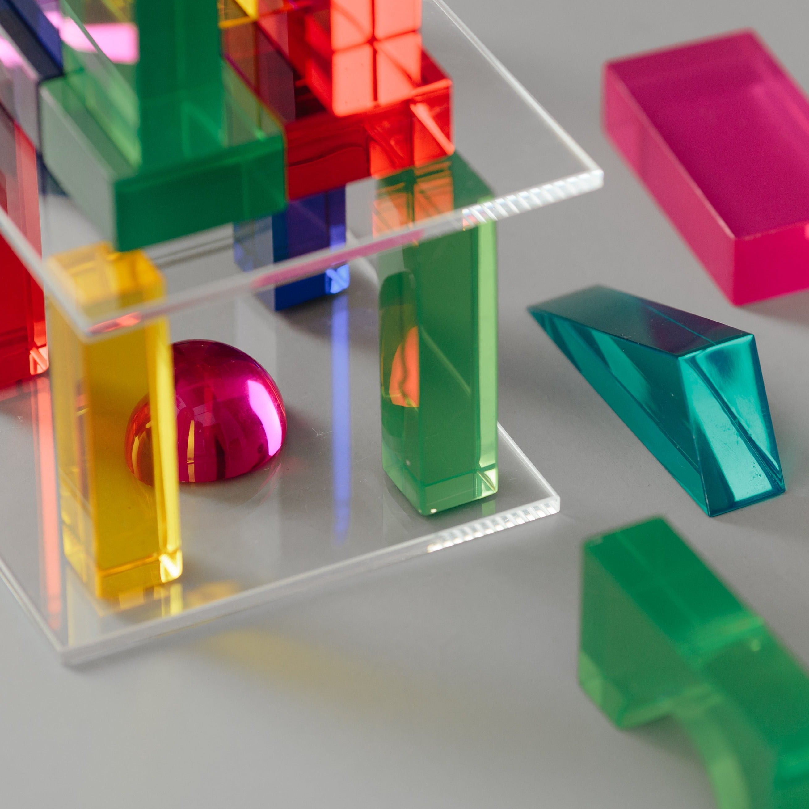 Luxy Luminescent Building Blocks Colour in Carton | KEKA TOYS
